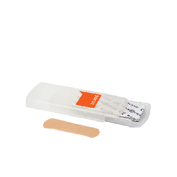 Plasterbeholder med 5 plaster